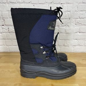 Arctic Cat Navy Insulated Snowmobile Winter Boots Women’s Size 6‎